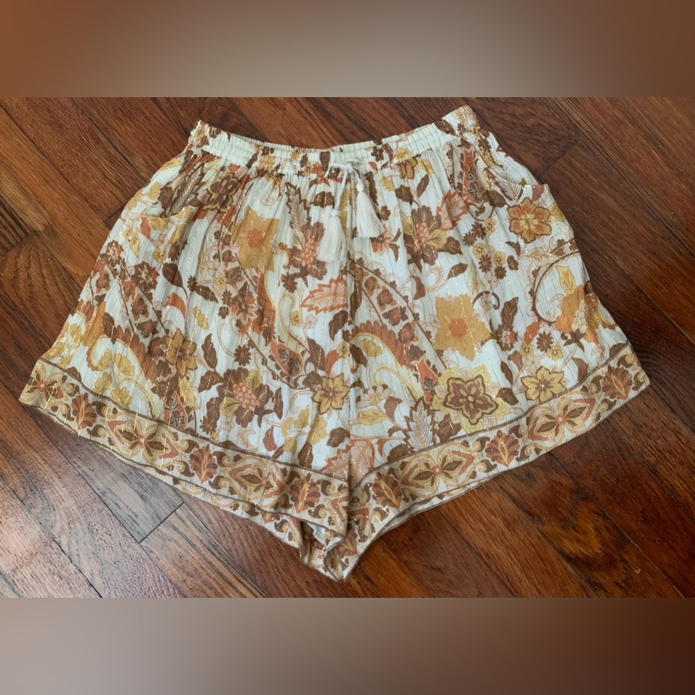 Spell and the Gypsy Hendrix Boho Beach Shorts XS - Picture 3 of 8